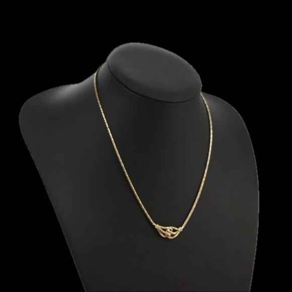 Christian Dior Necklace metal Gold Auth yk16832 - Picture 1 of 12
